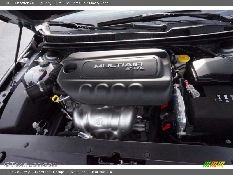 Billet Silver Metallic / Black/Linen 2015 Chrysler 200 Limited
