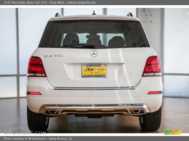 Polar White / Sahara Beige/Mocha 2015 Mercedes-Benz GLK 350