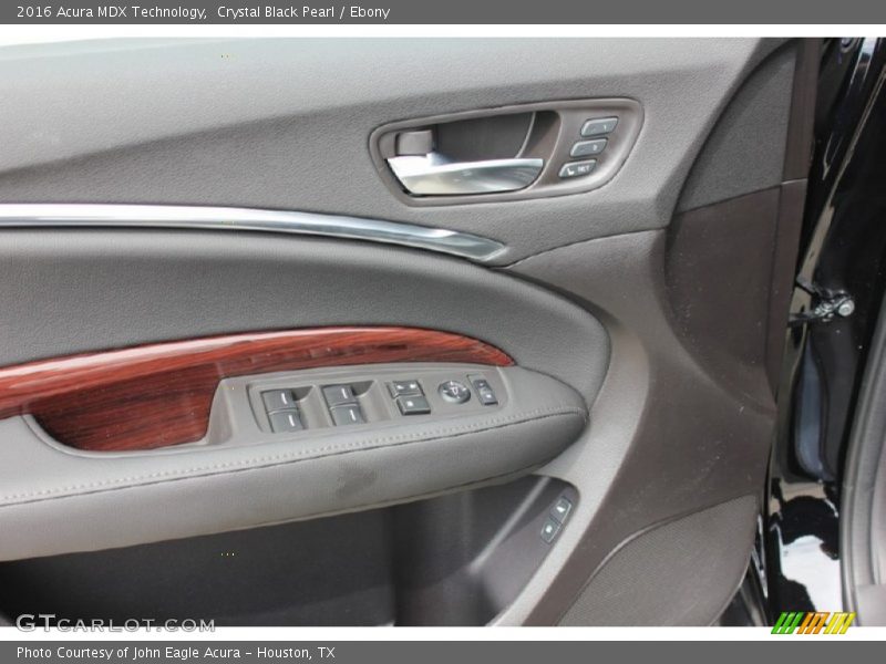Crystal Black Pearl / Ebony 2016 Acura MDX Technology