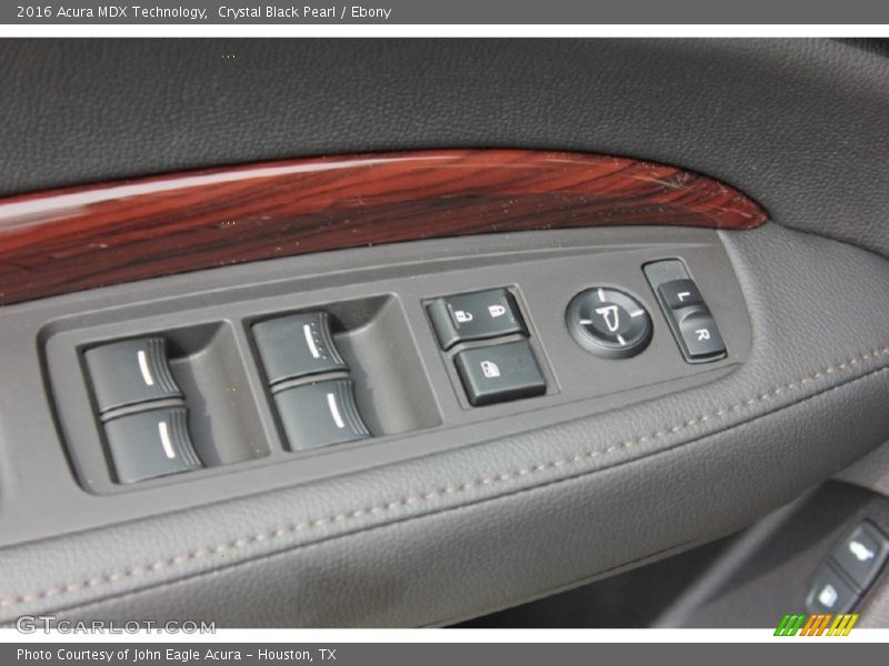 Crystal Black Pearl / Ebony 2016 Acura MDX Technology