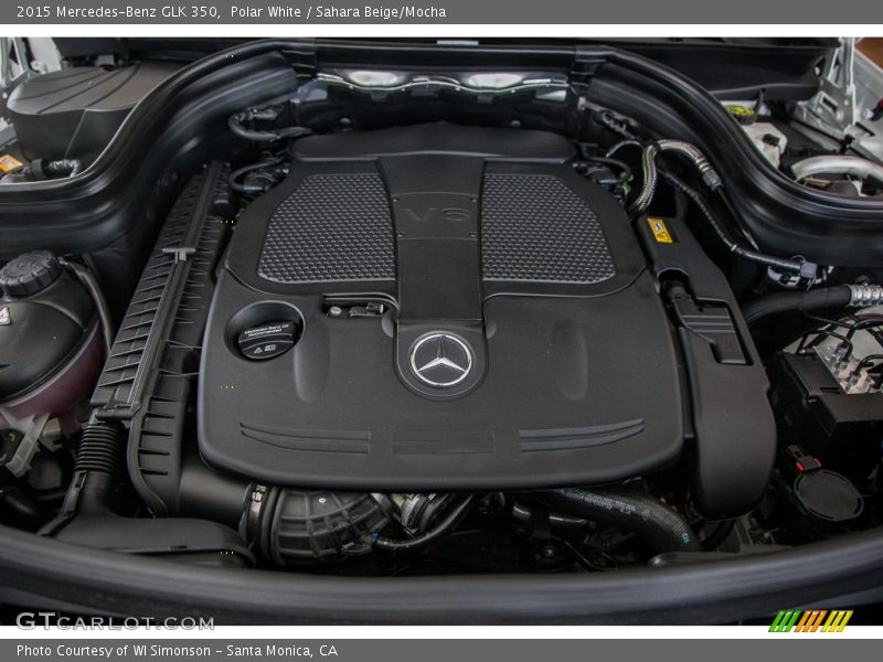 Polar White / Sahara Beige/Mocha 2015 Mercedes-Benz GLK 350