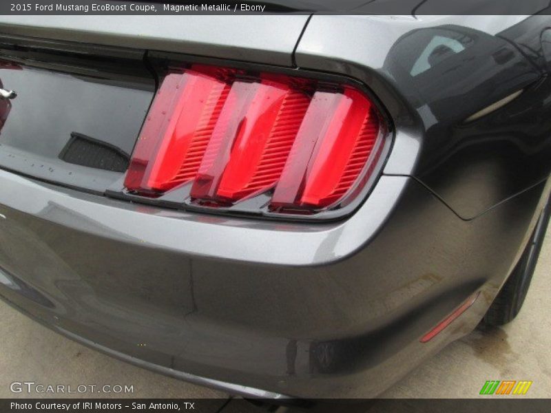 Magnetic Metallic / Ebony 2015 Ford Mustang EcoBoost Coupe