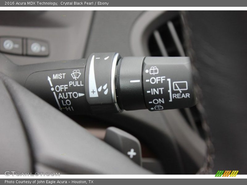 Crystal Black Pearl / Ebony 2016 Acura MDX Technology
