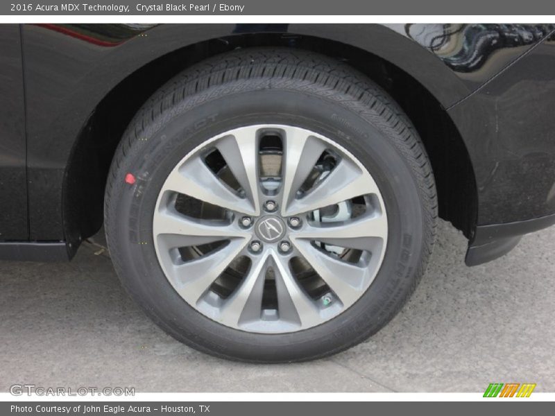 Crystal Black Pearl / Ebony 2016 Acura MDX Technology