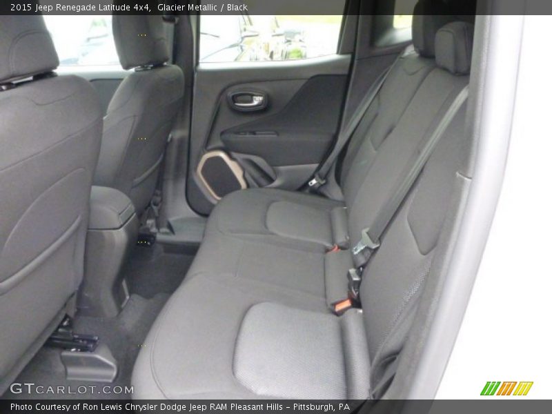 Rear Seat of 2015 Renegade Latitude 4x4