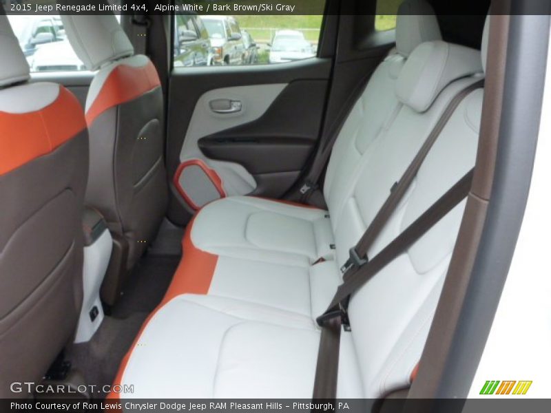 Rear Seat of 2015 Renegade Limited 4x4