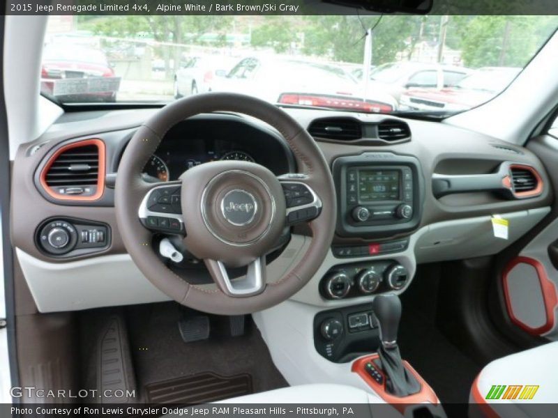 Dashboard of 2015 Renegade Limited 4x4