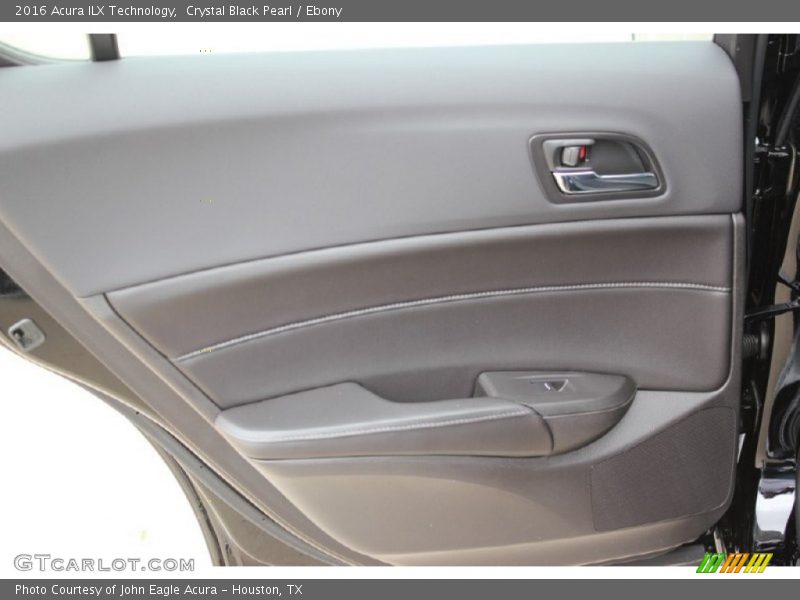 Crystal Black Pearl / Ebony 2016 Acura ILX Technology