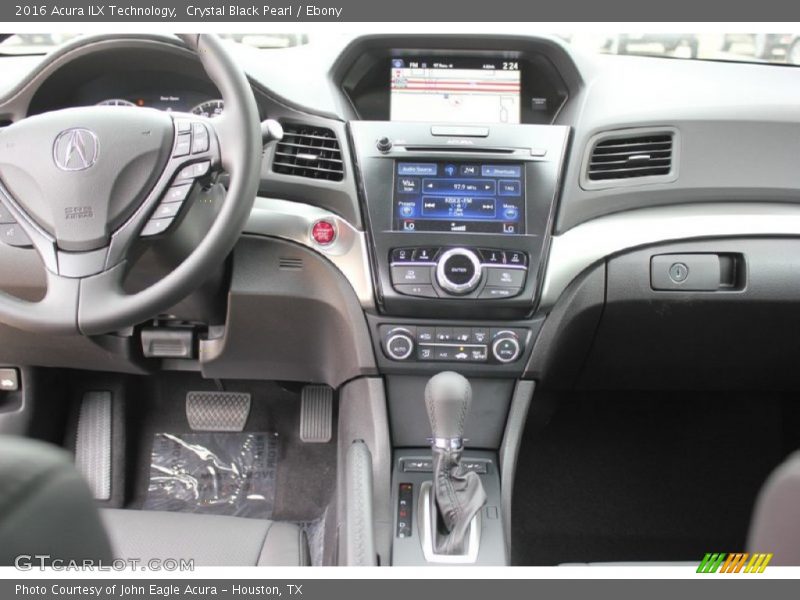 Crystal Black Pearl / Ebony 2016 Acura ILX Technology