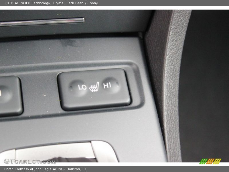 Crystal Black Pearl / Ebony 2016 Acura ILX Technology