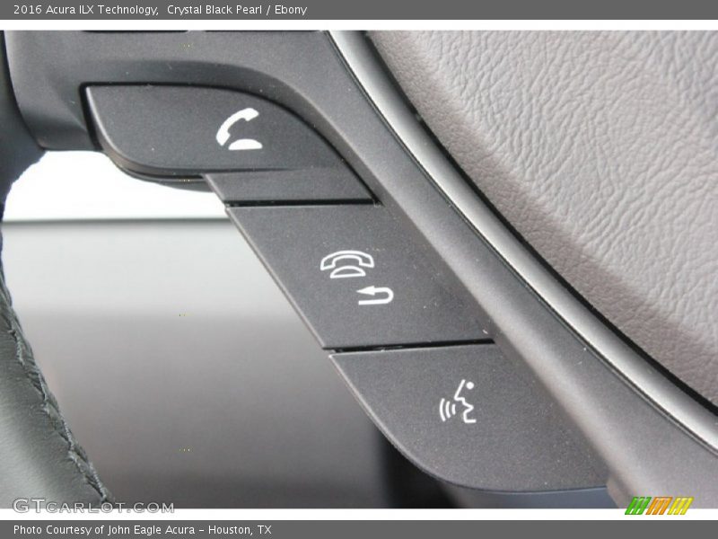 Crystal Black Pearl / Ebony 2016 Acura ILX Technology