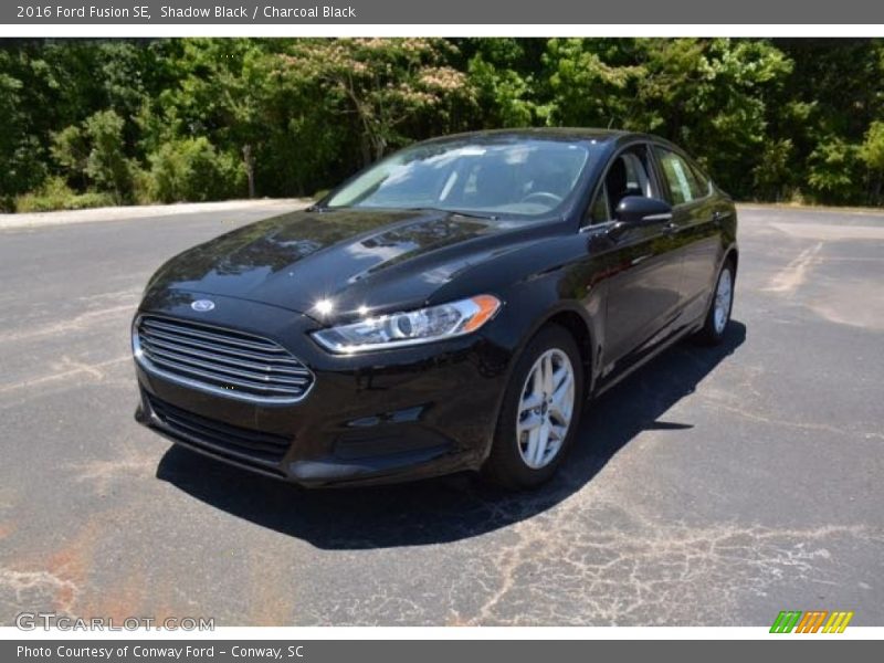 Shadow Black / Charcoal Black 2016 Ford Fusion SE