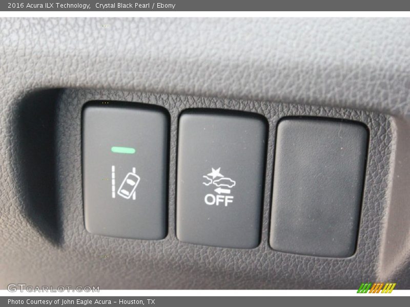 Crystal Black Pearl / Ebony 2016 Acura ILX Technology