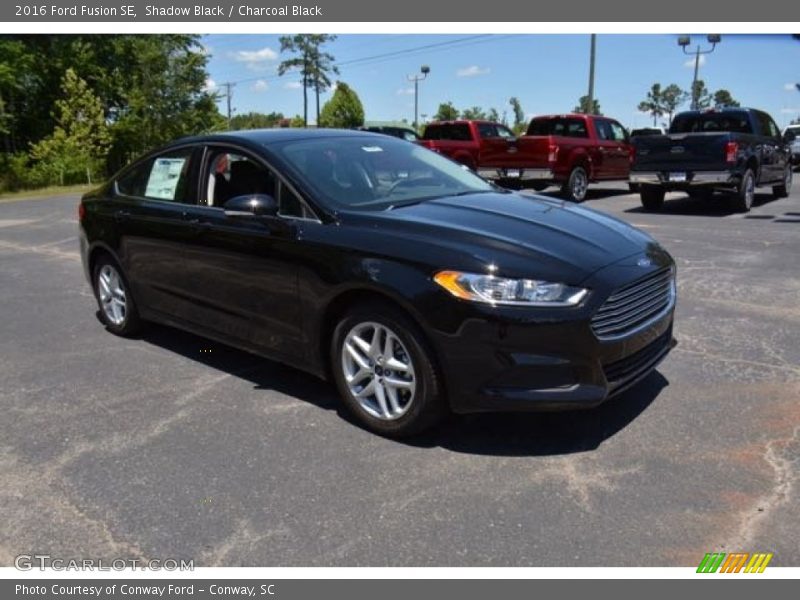 Shadow Black / Charcoal Black 2016 Ford Fusion SE