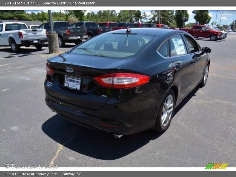 Shadow Black / Charcoal Black 2016 Ford Fusion SE