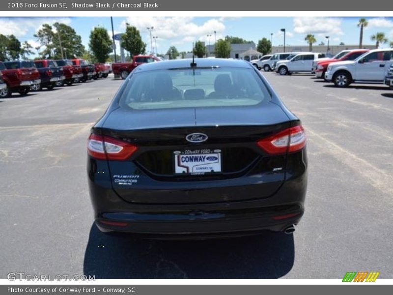Shadow Black / Charcoal Black 2016 Ford Fusion SE