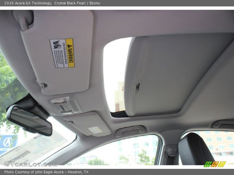 Crystal Black Pearl / Ebony 2016 Acura ILX Technology