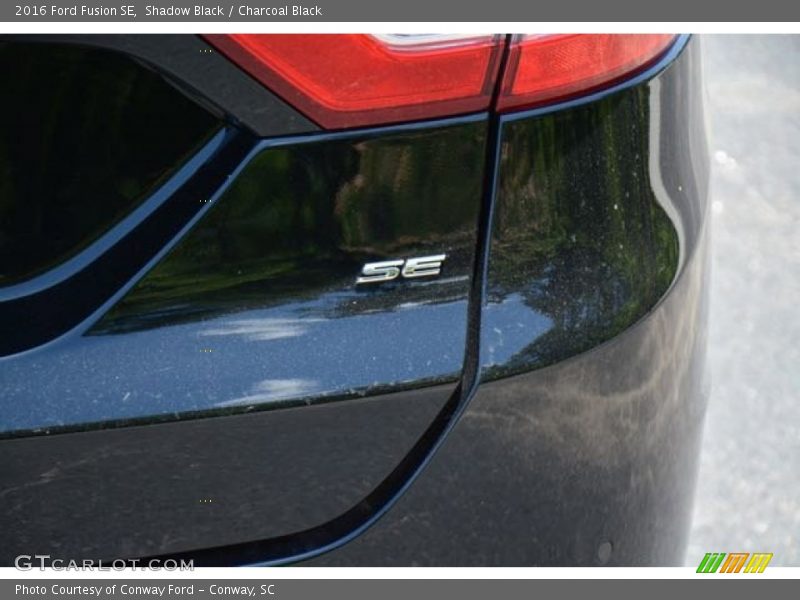 Shadow Black / Charcoal Black 2016 Ford Fusion SE