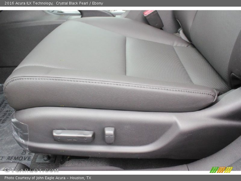 Crystal Black Pearl / Ebony 2016 Acura ILX Technology