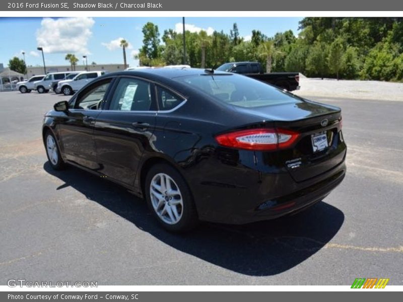 Shadow Black / Charcoal Black 2016 Ford Fusion SE