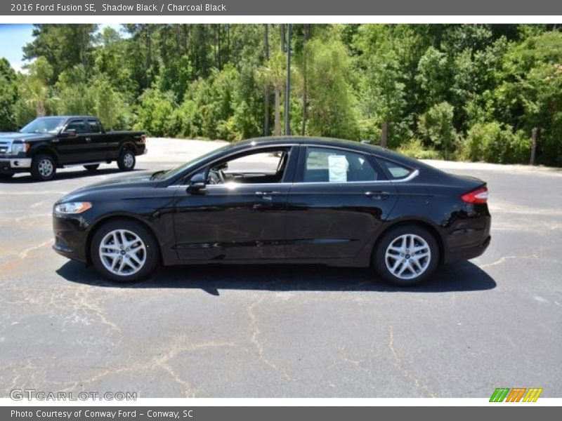 Shadow Black / Charcoal Black 2016 Ford Fusion SE