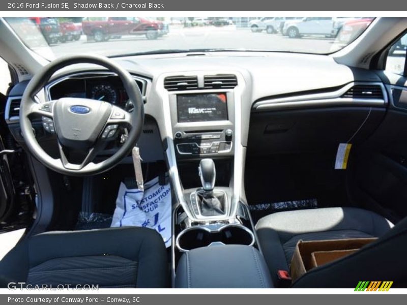 Shadow Black / Charcoal Black 2016 Ford Fusion SE