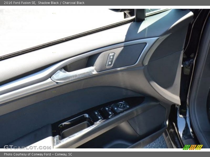 Shadow Black / Charcoal Black 2016 Ford Fusion SE