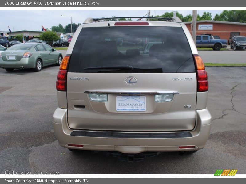 Savannah Beige Metallic / Ivory 2006 Lexus GX 470