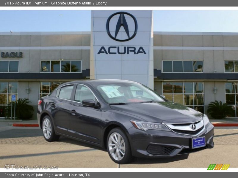 Graphite Luster Metallic / Ebony 2016 Acura ILX Premium