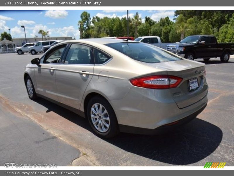 Tectonic Silver Metallic / Earth Gray 2015 Ford Fusion S