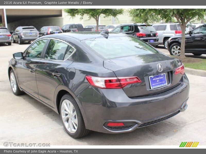 Graphite Luster Metallic / Ebony 2016 Acura ILX Premium