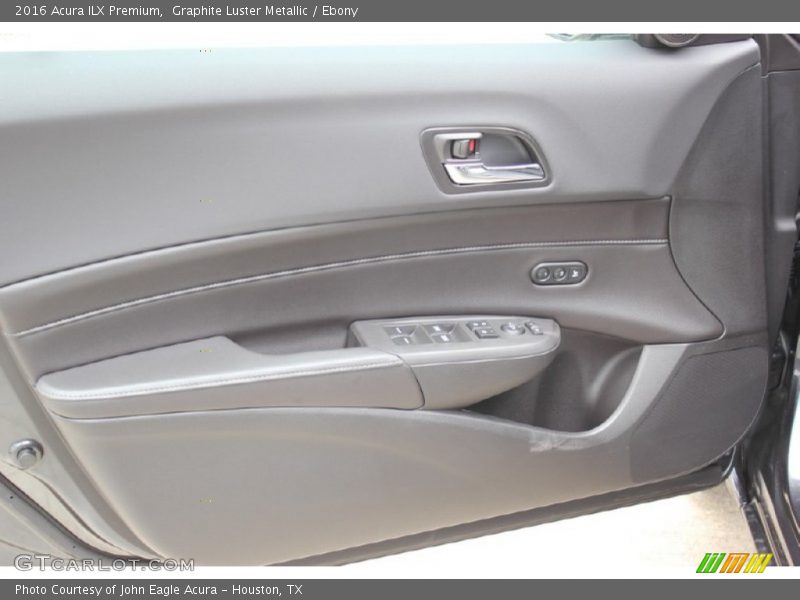 Graphite Luster Metallic / Ebony 2016 Acura ILX Premium