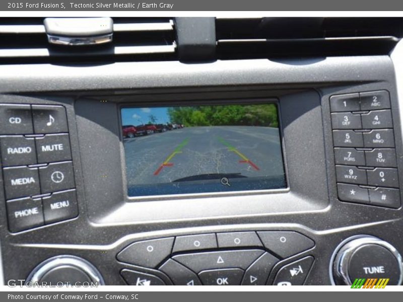 Tectonic Silver Metallic / Earth Gray 2015 Ford Fusion S