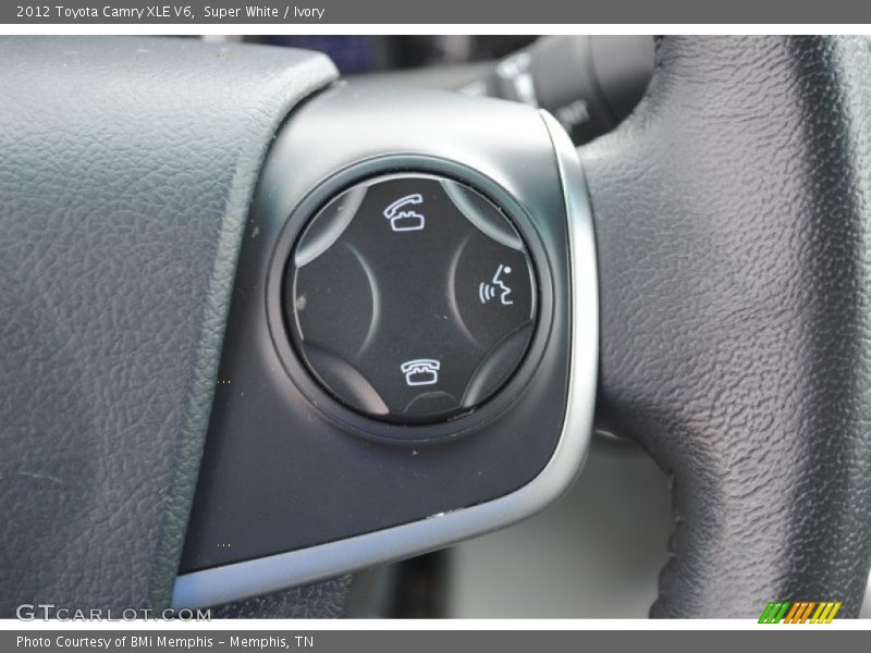 Super White / Ivory 2012 Toyota Camry XLE V6