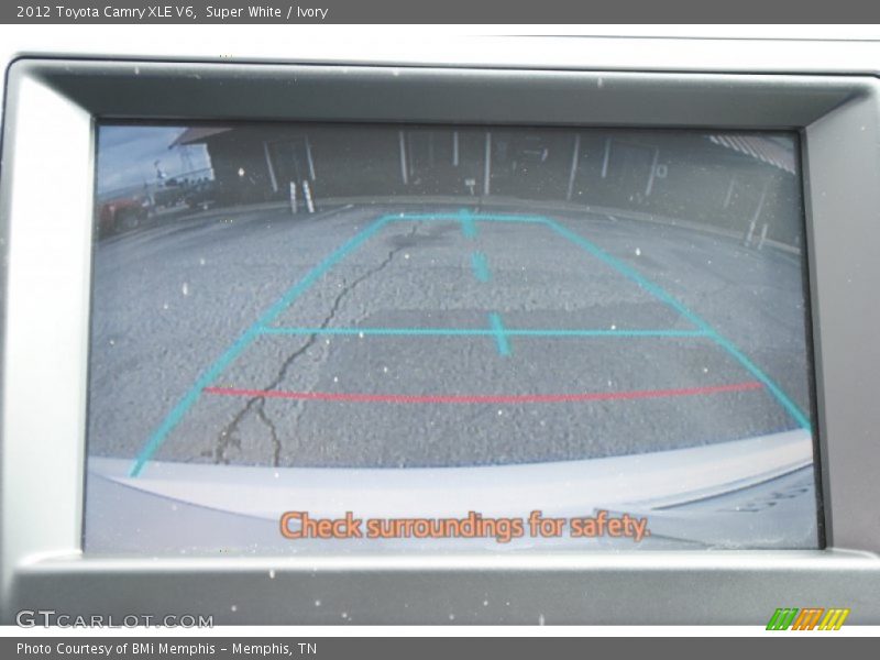 Super White / Ivory 2012 Toyota Camry XLE V6