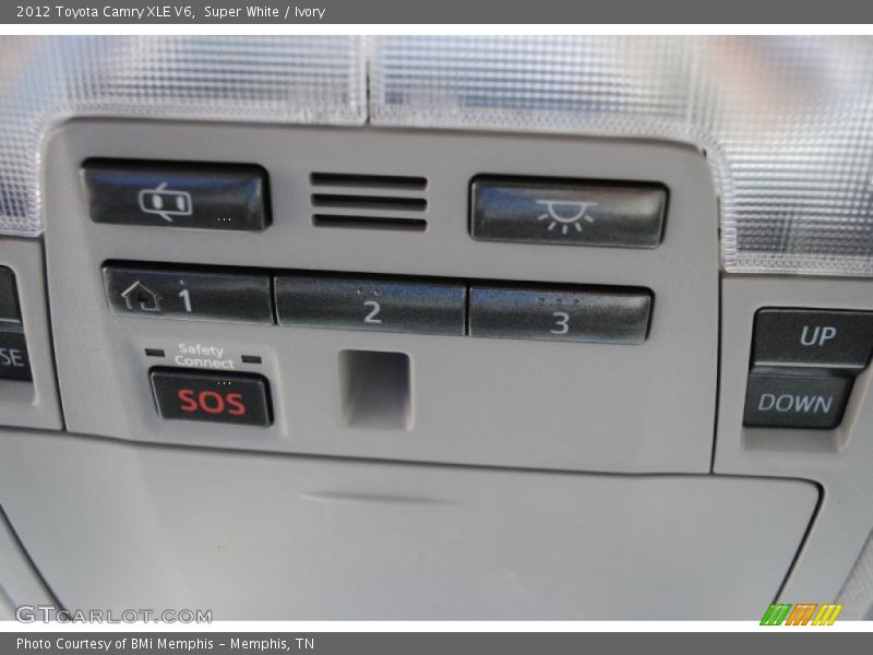 Super White / Ivory 2012 Toyota Camry XLE V6