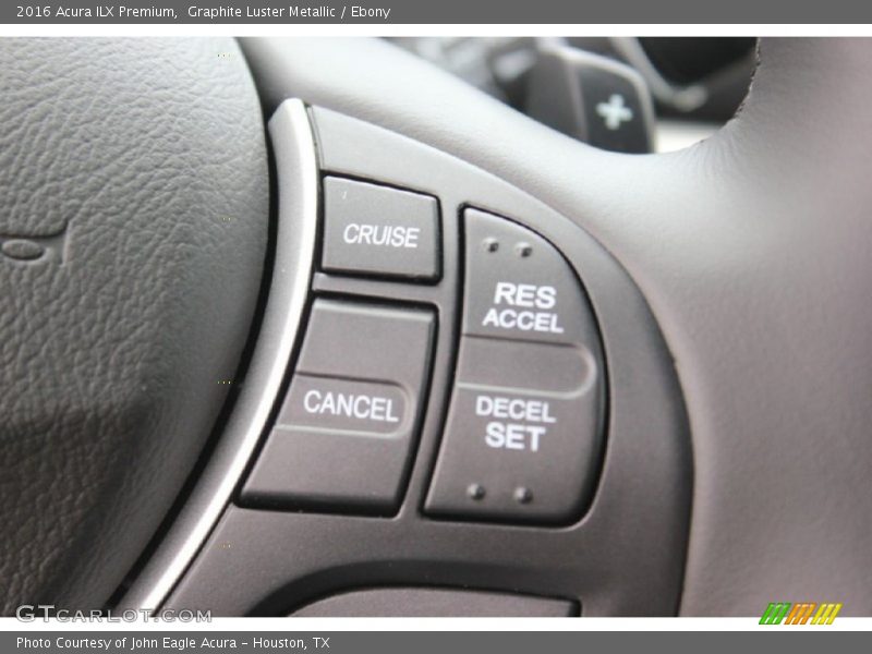 Graphite Luster Metallic / Ebony 2016 Acura ILX Premium