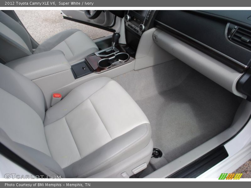 Super White / Ivory 2012 Toyota Camry XLE V6