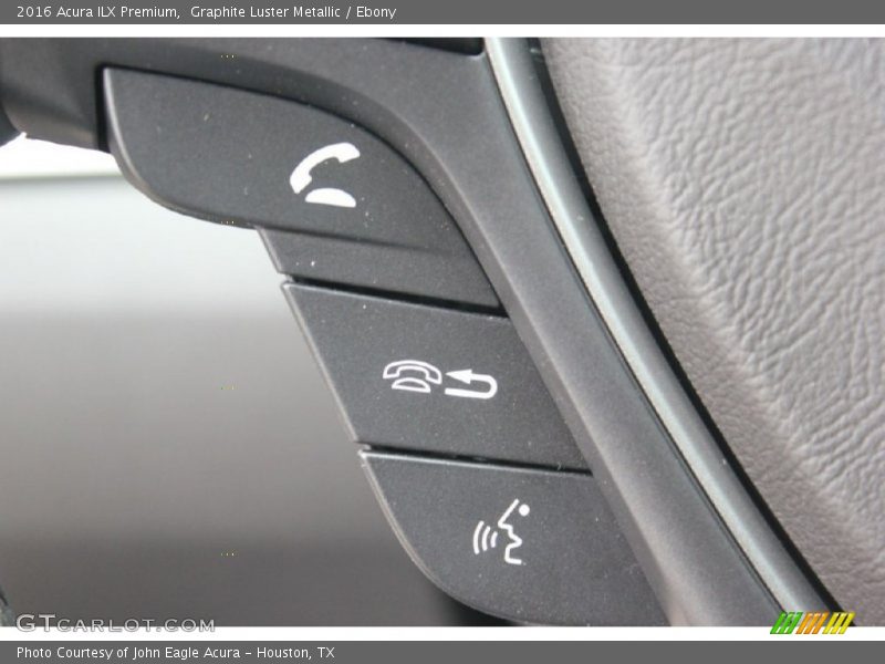 Graphite Luster Metallic / Ebony 2016 Acura ILX Premium