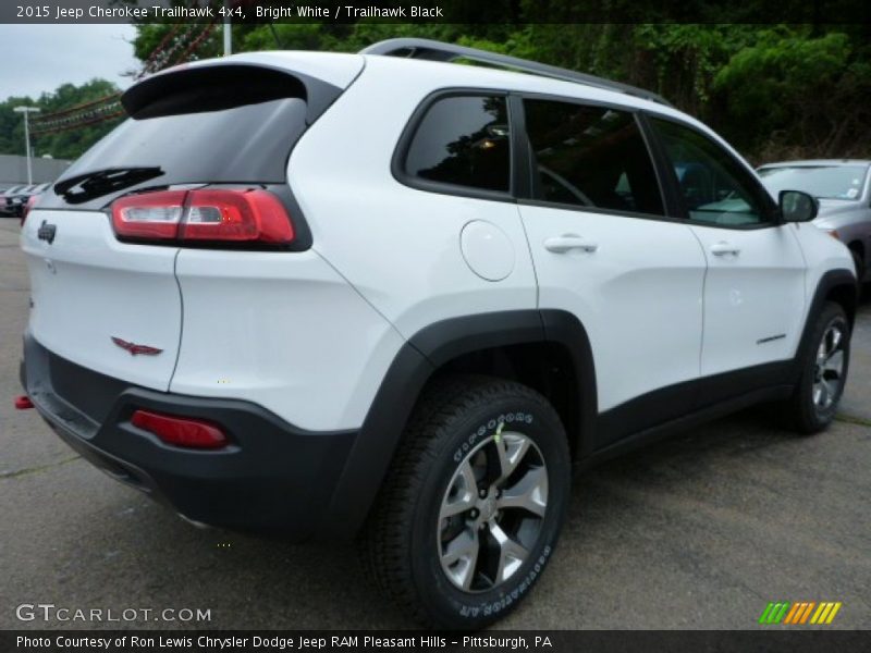 Bright White / Trailhawk Black 2015 Jeep Cherokee Trailhawk 4x4