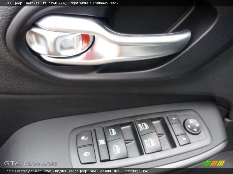 Bright White / Trailhawk Black 2015 Jeep Cherokee Trailhawk 4x4