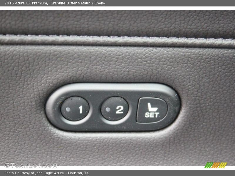 Graphite Luster Metallic / Ebony 2016 Acura ILX Premium