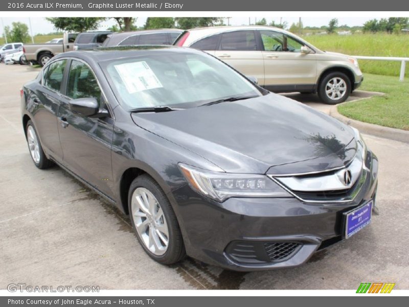 Graphite Luster Metallic / Ebony 2016 Acura ILX Premium