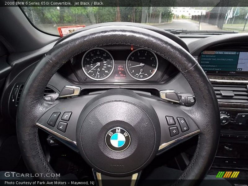  2008 6 Series 650i Convertible Steering Wheel