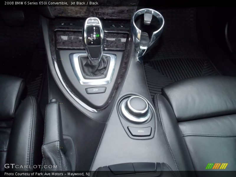 Jet Black / Black 2008 BMW 6 Series 650i Convertible