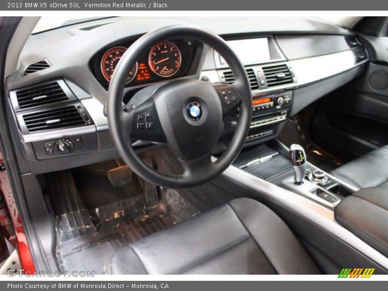 Vermilion Red Metallic / Black 2013 BMW X5 xDrive 50i