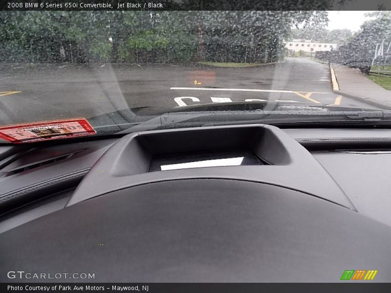 Jet Black / Black 2008 BMW 6 Series 650i Convertible