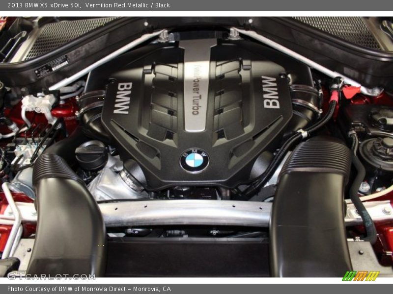 Vermilion Red Metallic / Black 2013 BMW X5 xDrive 50i
