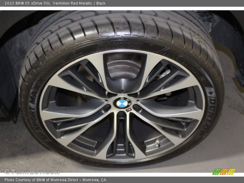 Vermilion Red Metallic / Black 2013 BMW X5 xDrive 50i