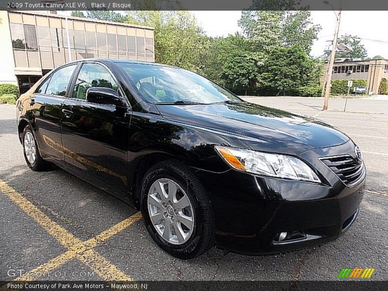 Black / Bisque 2009 Toyota Camry XLE V6